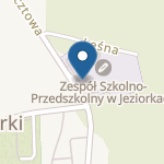 Zespół Szkolno - Przedszkolny w Jeziorkach - Przedszkole na mapie