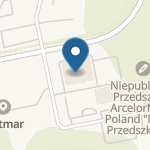 Niepubliczne Przedszkole Arcelormittal Poland "Równe Przedszkolaki" w Dąbrowie Górniczej na mapie