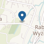 Przedszkole w Rabie Niżnej na mapie