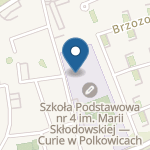 Punkt Przedszkolny "Żuczki" w Polkowicach na mapie