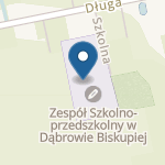 Publiczne Przedszkole Leśna Kraina w Dąbrowie Biskupiej na mapie